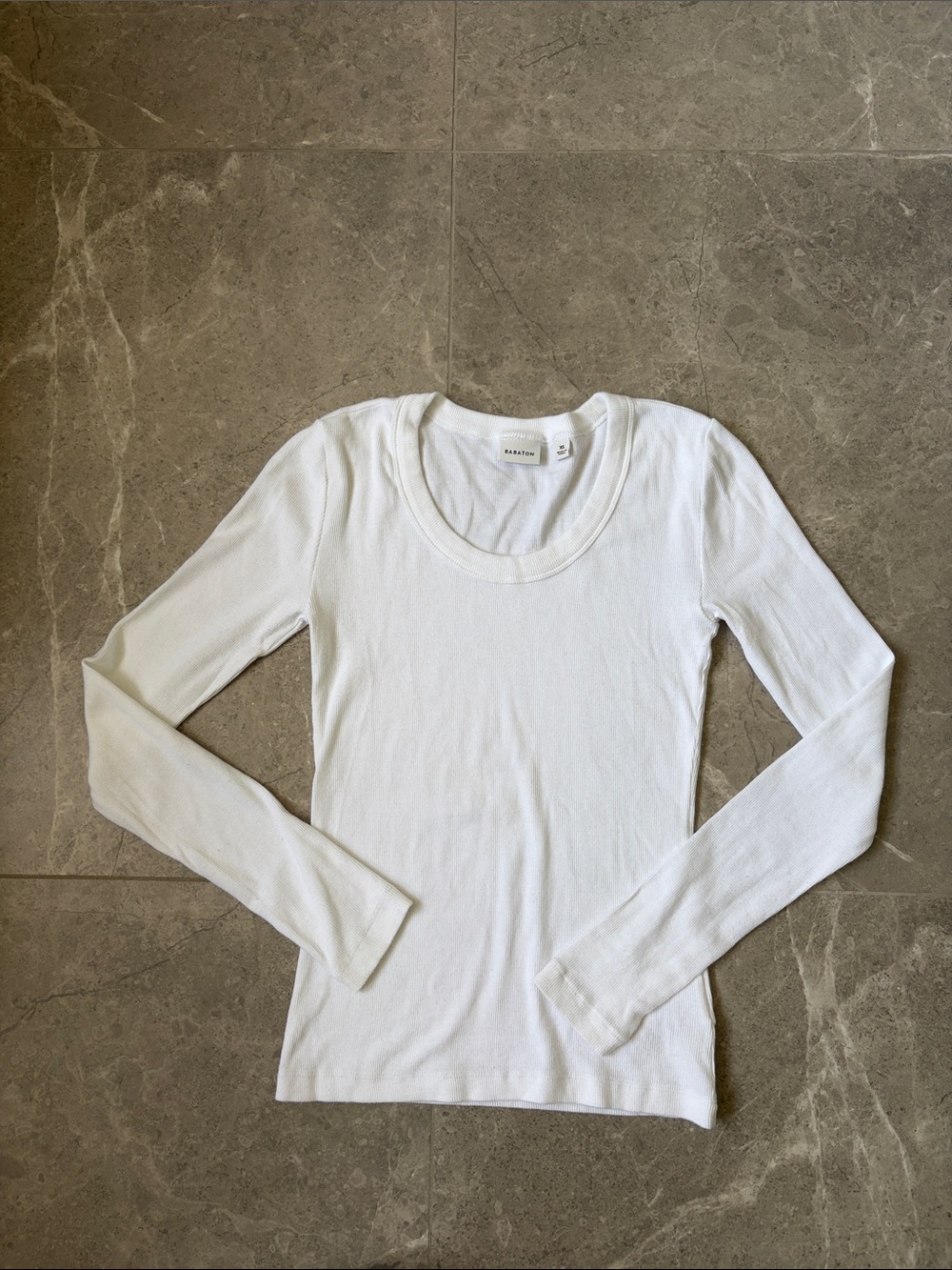 Aritzia ribbed long sleeve